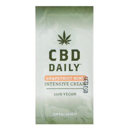 Sample CBD Original Strength Intensive Cream Grapefruit Mint